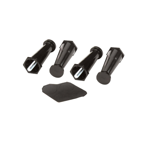 Kit Leg-4.0 Adj Blk Plastic