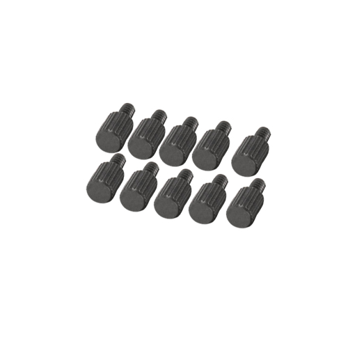 Screw,Thumb 6-32X.25 Blk 10Pk