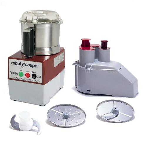 3 Qt Commercial Food Processor with Continuous Feed