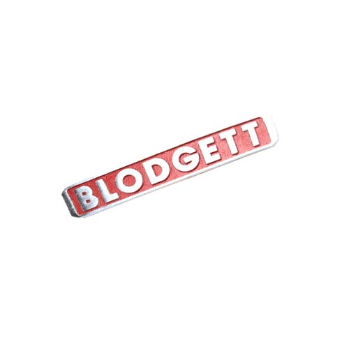 NAMEPLATE, 10" BLODGETT