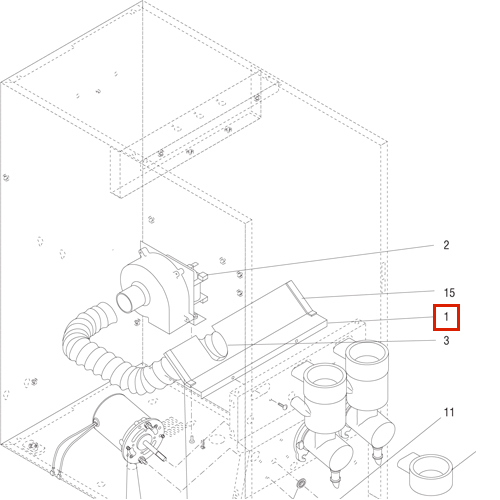 Baffle Assy Fan