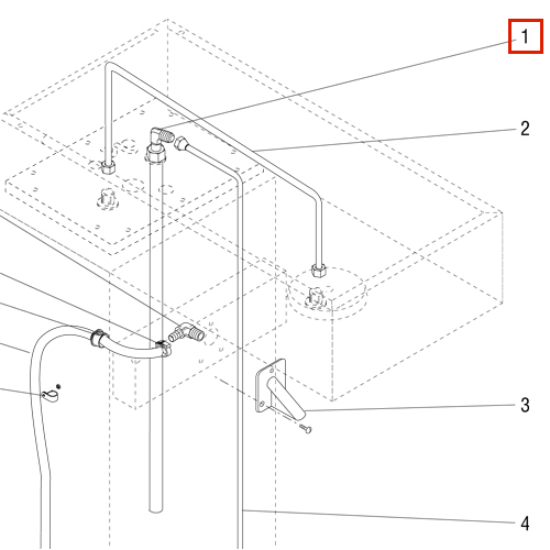 Tube Assy Tank Fill