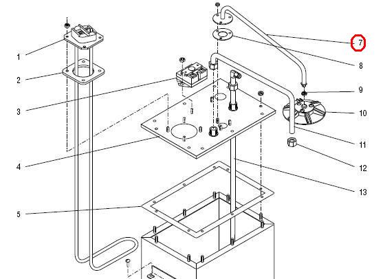 Tube Assy Sprayhead