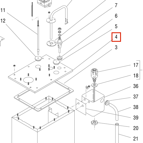 Lid Wldmt Tank 5 Gal