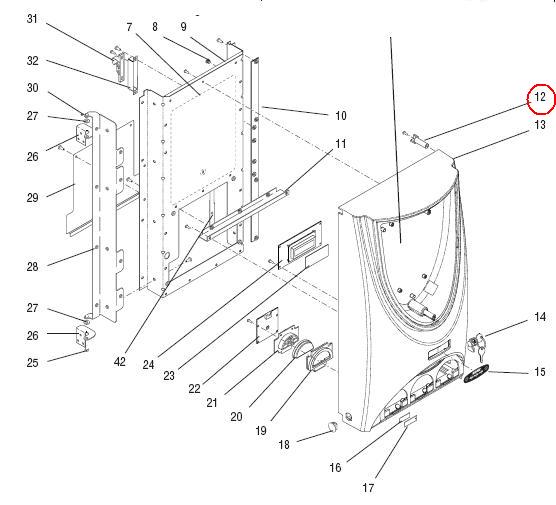 Plug, Door Hinge Imix