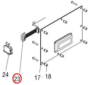 Cable Assy Ribbon 9 Pin