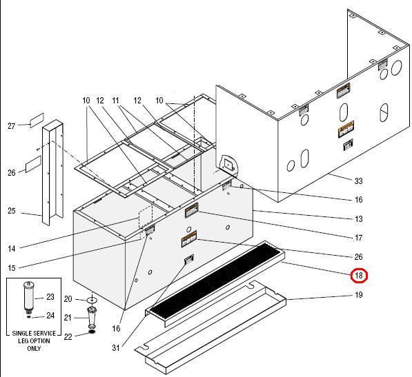 Cover Drip Tray-Sst Perf