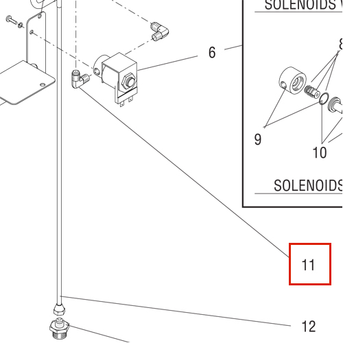 Tube Assy,Bulkhead To Sol