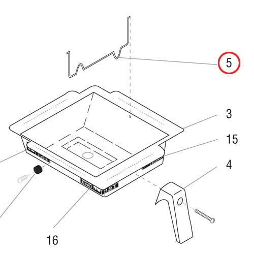 Insert, Pp Funnel-Wireform