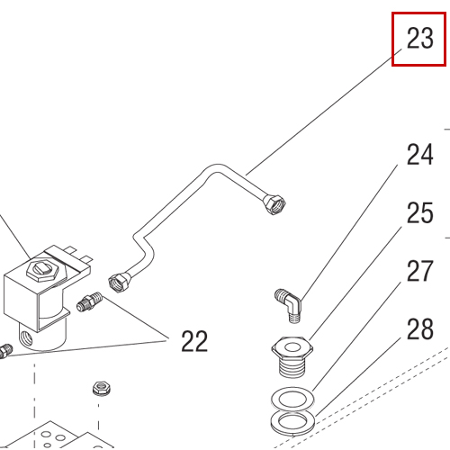 Tube Assy Solenoid To Tank