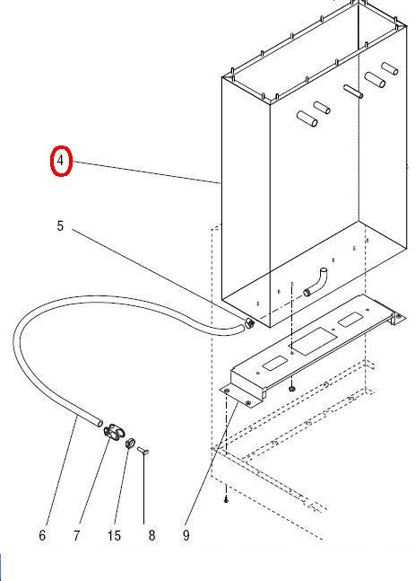 Tank W/Vent Tube Brkt (Dual)