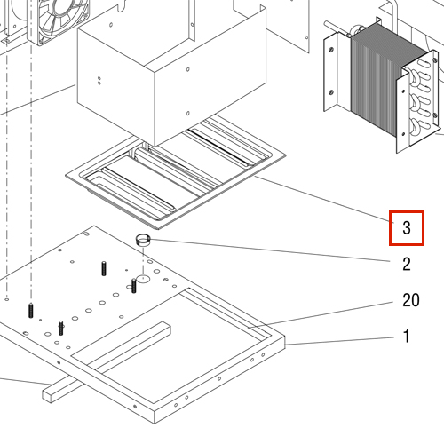 Traycondensation Drip (Lcr)