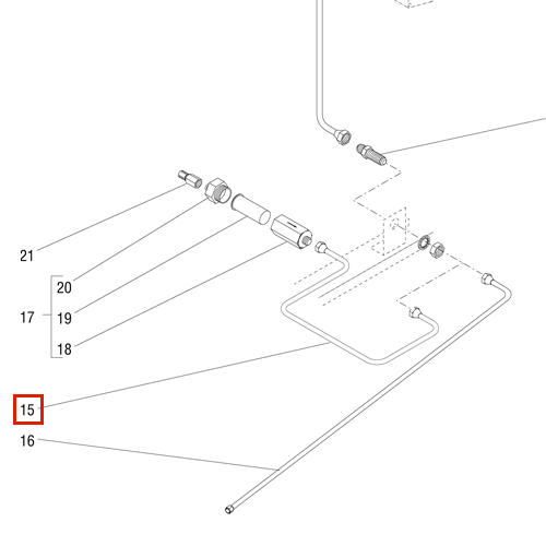 Tube Assybulkhead To Strainr