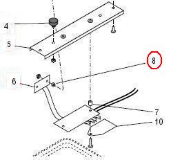 Spacer,Nyl-.194Idx.375Odx.125