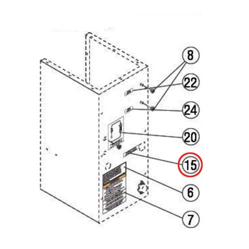 Decal,Auxiliary Outlet 200Wma