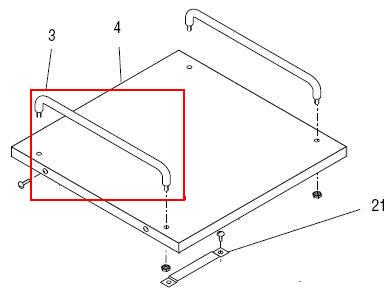 Guide Rail Blk 0.75 X7.625Lg