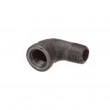 ELBOW STREET 90D, 1/2" BLK