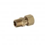 3/8 C X MIP 1/4 MALE CONNECTOR BRASS