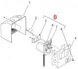 ROTOR ASSY, PERISTALTIC PUMP