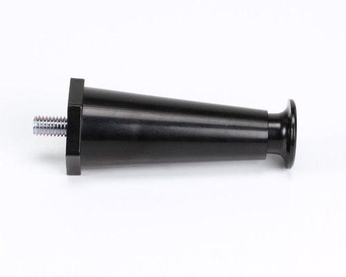 4 INCH BLACK PLASTIC LEG