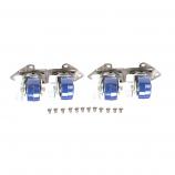 CASTERS, HEAVY DUTY (SET OF 4)