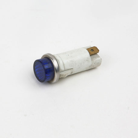 LIGHT, IND. 125V BLUE, ROUND