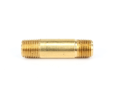 NIPPLE, 1/8 X 1-1/2 BRASS