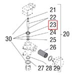 O-Ring Bonnet-Solenoid