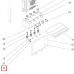 Nozzle Assy, Cold Water