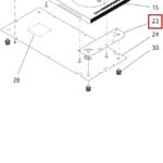 Plate Wldmt, Foot/Leg Mtg