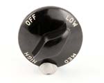 SWITCH KNOB, OFF-LO-MED-HI