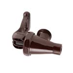 Faucet Assy, Plastic-Brown