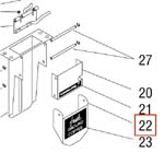 Cover Chute-Hinged-Nsf G1