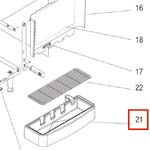 Tray Extended Drip Jdf-4S