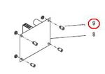 Spacer, Pcb Mtg #8 X.312Lg