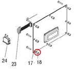 Spacer, Pcb Mtg #6 X.750Lg