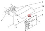 Spacer, Pcb Mtg #6 X.625Lg