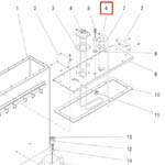 Tube Assy Overflow Fmd 43164