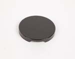 WARMER DISH, BLACK PORCELAIN