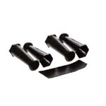 Kit, Leg-4.0 Adj Blk .250-20