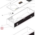 Decal, Control Panel-Lted/Sw