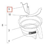 Funnel Adaptor Water Bypass