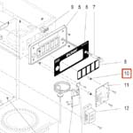 Spacer, Nylon-Self Retaining