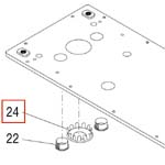 Plug,Hole-Stl W/Nkl Pl 2.0Dia