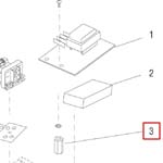 Spacer,Hex Nut-8-32X.75Height