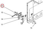 Magnet Hub,8Pole 10 Idx1.0 Od