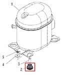 Grommetcompressor Mount-Ultr