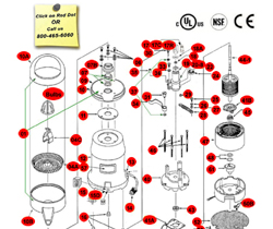 Download Commercial Juicer #8 Parts Manual